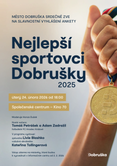 Nejlepší sportovci Dobrušky 2025