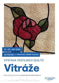 Výstava textilních quiltů Vitráže Výstava textilních quiltů Vitráže
