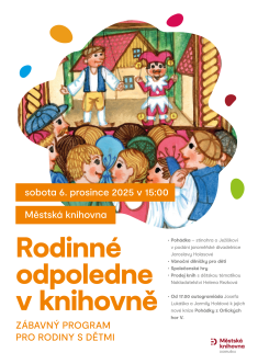 Rodinné odpoledne v knihovně