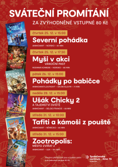 Sváteční promítání v Kině 70