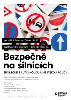 Beseda Bezpečně na&nbsp;silnicích