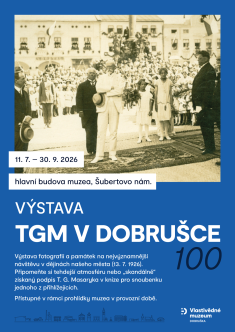 Výstava TGM v&nbsp;Dobrušce