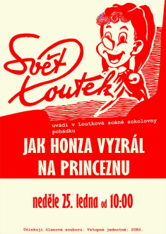 Loutková pohádka Jak Honza vyzrál na princeznu