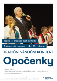 Tradiční vánoční koncert Opočenky