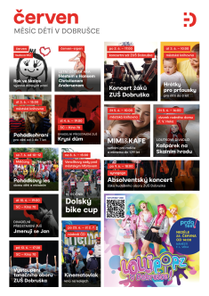 Červen - měsíc děti v Dobrušce