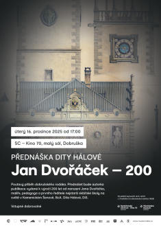 Přednáška Dity Hálové Přednáška Dity Hálové